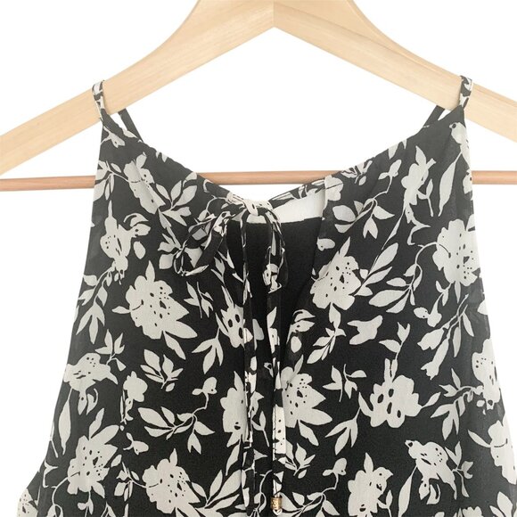 Suzanne Betro sleeveless black and white floral dress - Picture 3 of 12